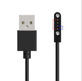 Universal Smartwatch Magnetic Charging Data Cable - Black 4P/7.62-14.3mm